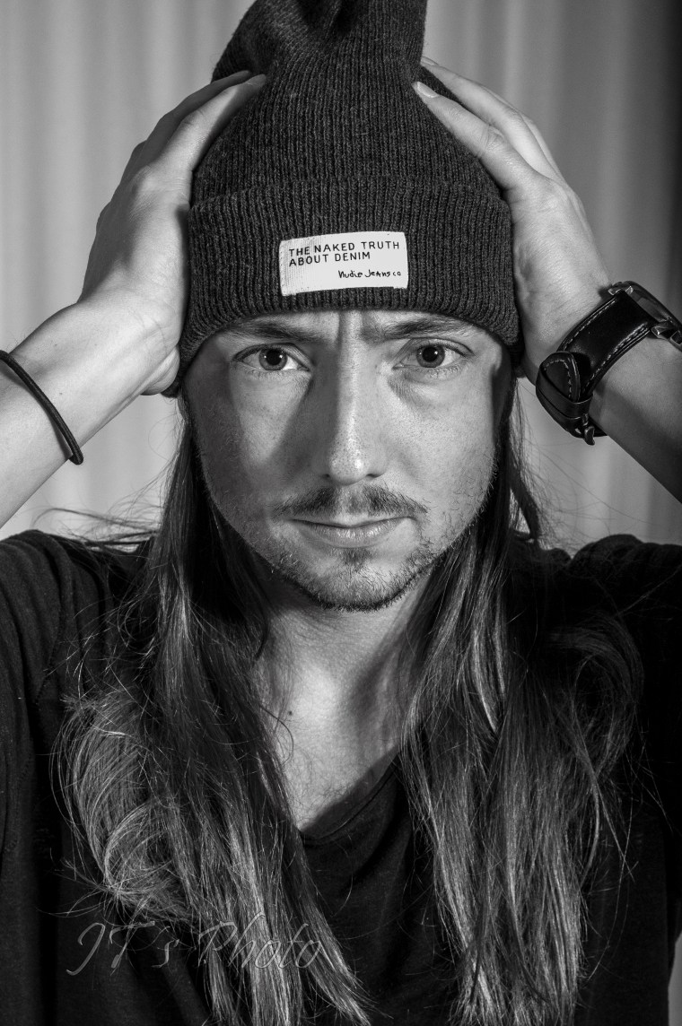 Tobbe mössa svartvit